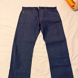 Hammer Straight Natural Slub Indigo - Raw 12.5oz NWOT